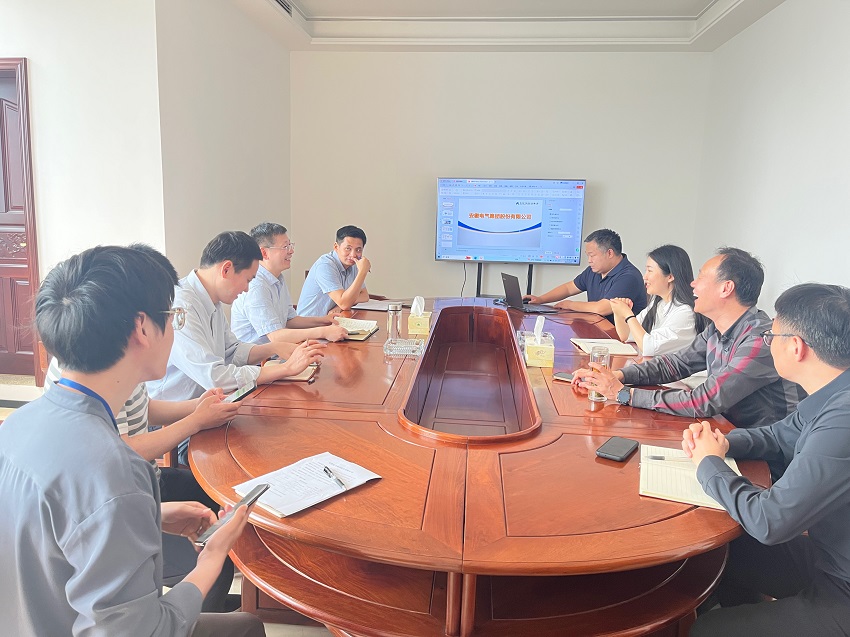 包河区委常委副书记刘登银一行光临安徽4118云顶集团走访调研